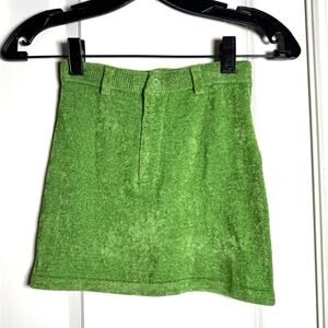 Aya Muse Green Mini Skirt